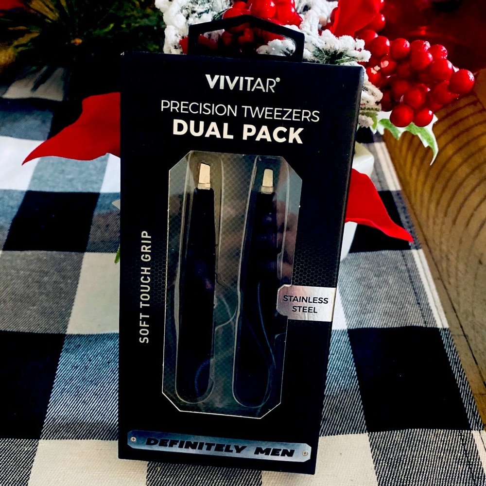 Men's Stainless Steel Precision Tweezers